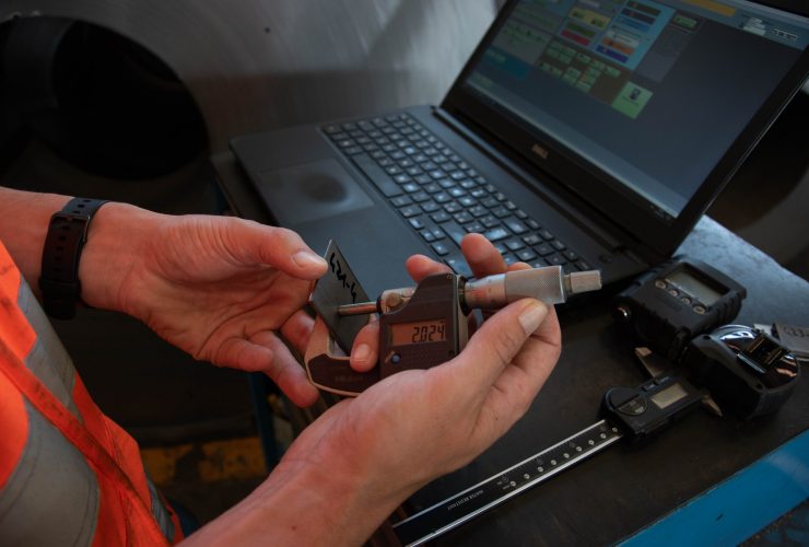 Controllo spessore nastri Globalsider
